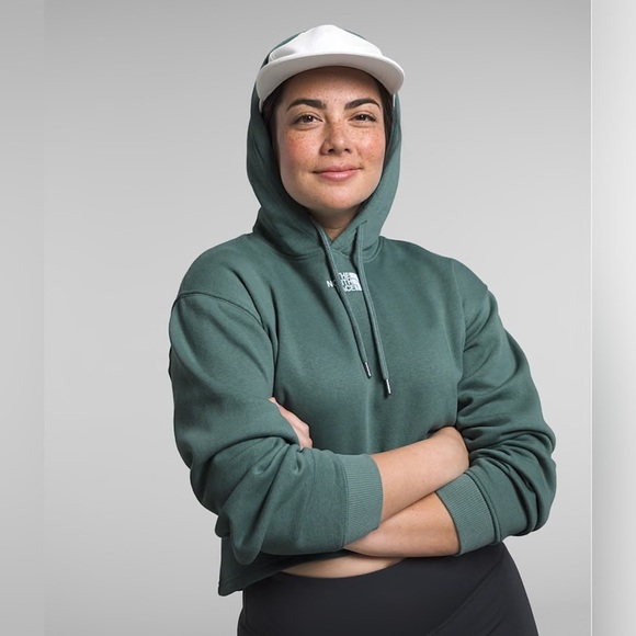 The North Face Women’s Evolution Hi Lo Hoodie | Color: Dark Sage | NEW/NWT!!🖤🖤 - Picture 1 of 6